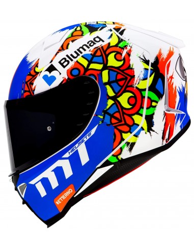 Casco MT Revenge 2 Moto 3 A0 | Mate-Blanco Casco MT Revenge 2 Moto 3 A0 | Mate-Blanco