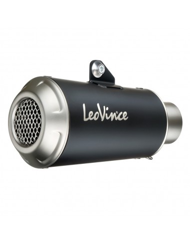 Escape Leovince Lv-10 Ducati Scrambler (17-20) | Negro mate