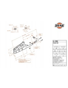 Escape Leovince Sitoplus Piaggio FL 50 - Free 50 | 0261