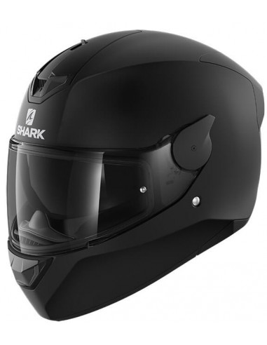 Casco Shark D-Skwal 2 Blank Mate | Mate-Negro | HE4031KMA Casco Shark D-Skwal 2 Blank Mate | Mate-Negro | HE4031KMA