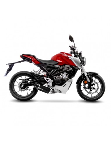 Escape Leovince LV One Evo Carbono Honda CB 125 R Neo Sports Café (2018 - 2020) | 14246EK