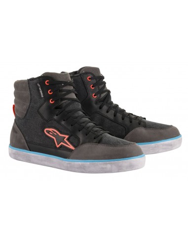 Botas Alpinestars J-6 Waterproof | Negro-antracita-Azul