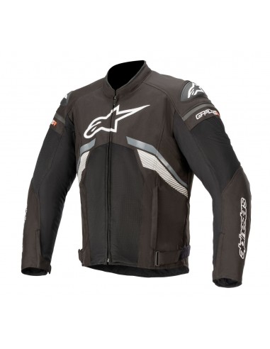 Chaqueta Alpinestars T-GP Plus R V3 Air | Negro-gris-blanco Chaqueta Alpinestars T-GP Plus R V3 Air | Negro-gris-blanco
