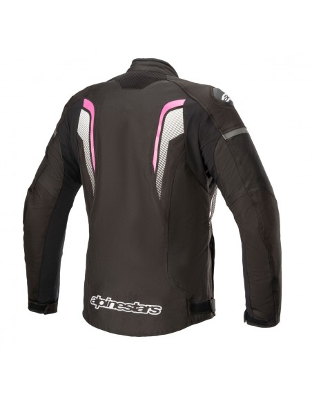 Chaqueta Alpinestars Stella T-GP Plus R V3 | Negro-blanco-fucsia