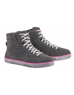 Botas impermeáveis Alpinestars Stella J-6 - Cinza e fúcsia