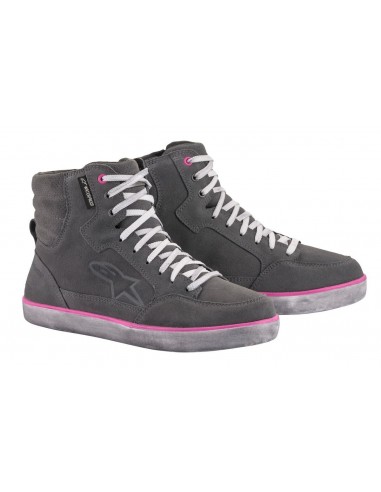 Botas Alpinestars Stella J-6 Waterproof | Gris y fucsia