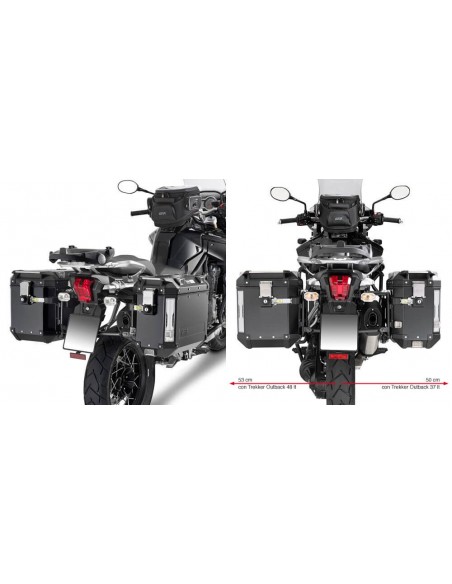 Suporte lateral para alforges Givi PL6408CAM