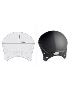Cúpula Cafe Racer Givi 100ALB