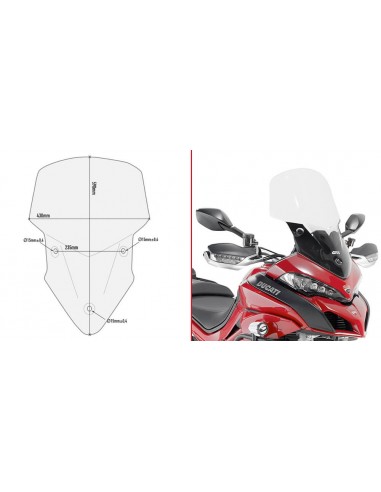 Cúpula Tansparente Givi D7406ST