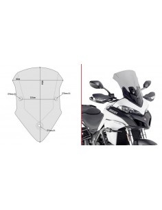 Cúpula Ahumada Givi D7406S Ducati Multistrada 950 / 1200 2