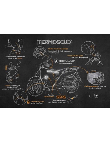 Cubre piernas Tucano Urbano Termoscud R167X