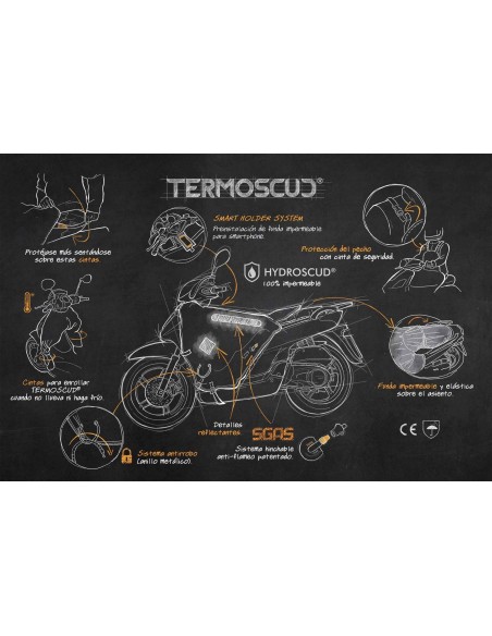 Cubre piernas Tucano Urbano Termoscud R190X