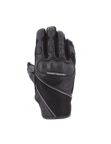 Guantes Vquattro Navarra 19 | Negro y rojo