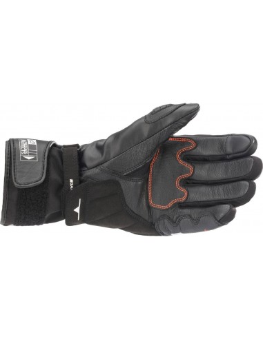 Guantes Alpinestars SP-365 Drystar | Negro-rojo fluor-blanco
