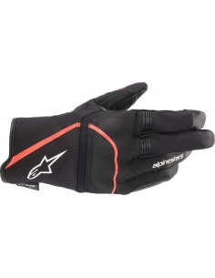 Luvas Alpinestars Syncro V2 Drystar - Fluor preto e vermelho