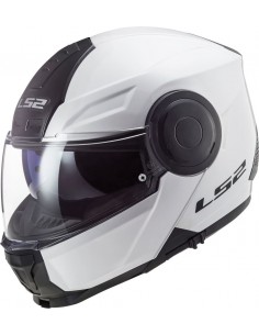 Capacete sólido LS2 FF902 com mira - Branco