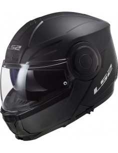 Capacete sólido LS2 FF902 com mira - Preto fosco