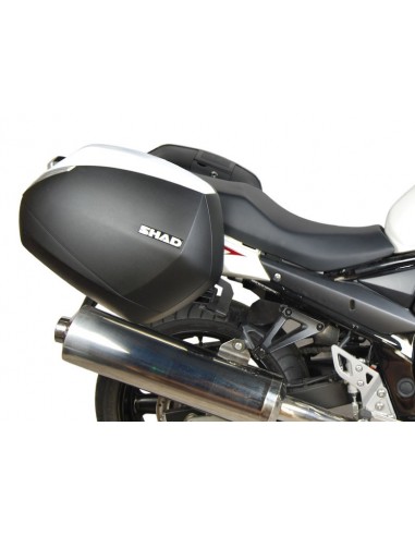 Fixação do sistema Shad 3P para Suzuki Bandit...