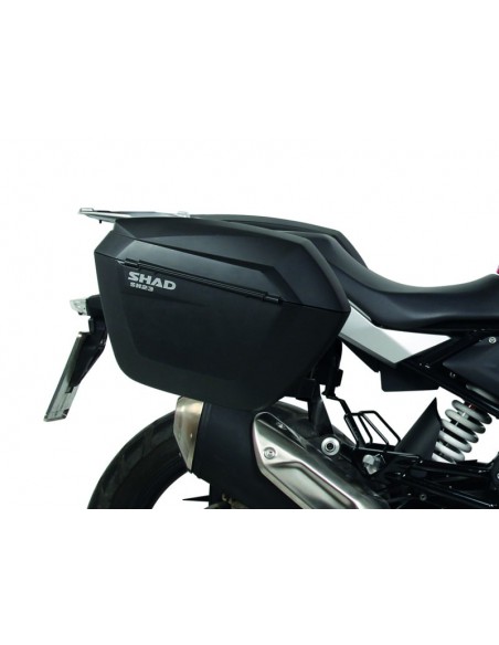 Fixação do sistema Shad 3P para BMW G310R / GS
