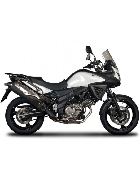 Fixação do suporte para bolsa lateral Shad para Suzuki Vstrom 650
