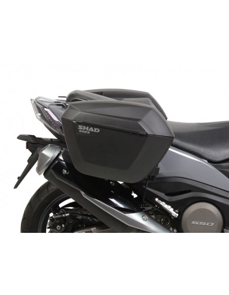 Sistema Shad 3P Fixação da Kymco AK 550