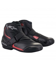Botas Alpinestars SMX-1 R V2 | Negro y rojo