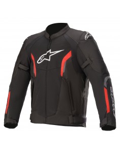 Chaqueta Alpinestars Ast V2 Air | Negro y rojo fluor
