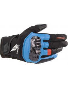 Guantes Alpinestars Honda SMX Z Drystar | Negro-azul-rojo