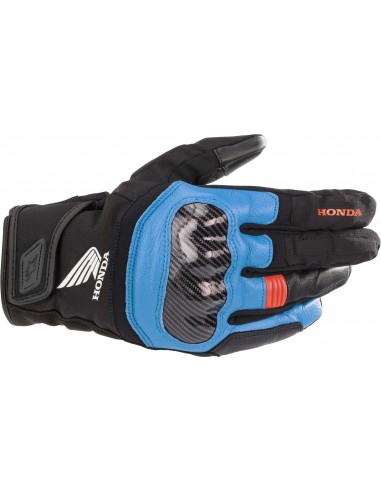 Guantes Alpinestars Honda SMX Z Drystar | Negro-azul-rojo