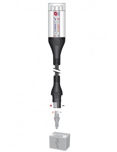 Comprobador Optimate con linterna LED
