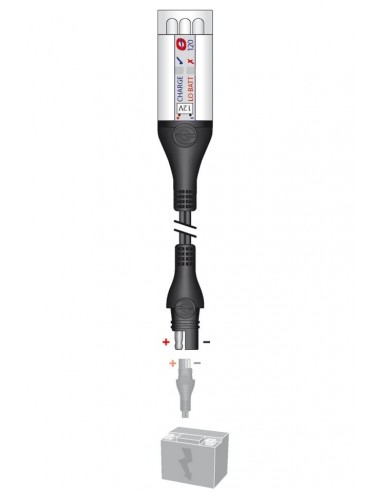 Comprobador Optimate con linterna LED