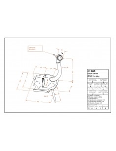 Escape Leovince Sito Piaggio Ape Car - Ape 601 (Flat Shape)