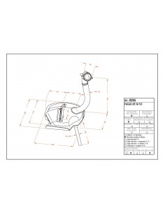 Escape Leovince Sito Piaggio Ape Tm 703