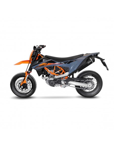 Escape Leovince Nero Ktm 690 Smc R / Enduro