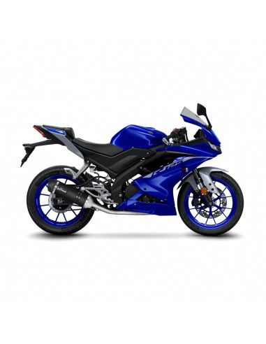 Escape Leovince Lv One Evo Black Yamaha Mt-125 / Yzf-R125 2021