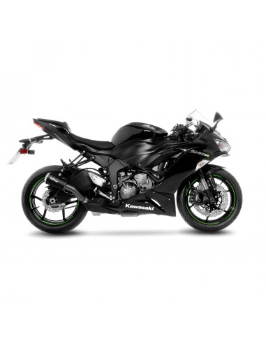 Escape Leovince Lv-10 Black Edition Kawasaki Zx-6R Ninja