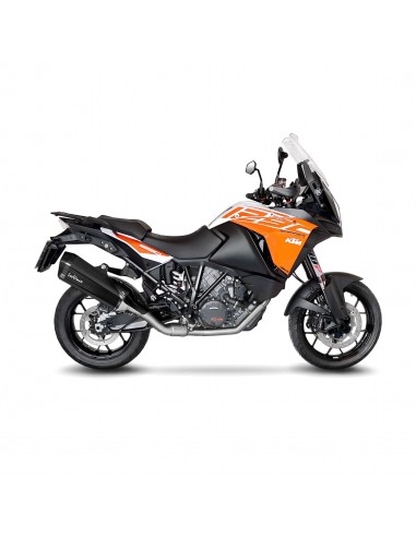 Escapamento Leovince Lv-12 Black Edition para...