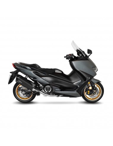 Escape Leovince Lv-12 Black Edition Yamaha T-Max 560/Tech Max 2020 - 2021