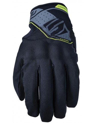 Guantes Five RS WP Negro y amarillo fluor