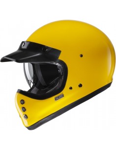 Capacete sólido HJC V60 - Amarelo 2
