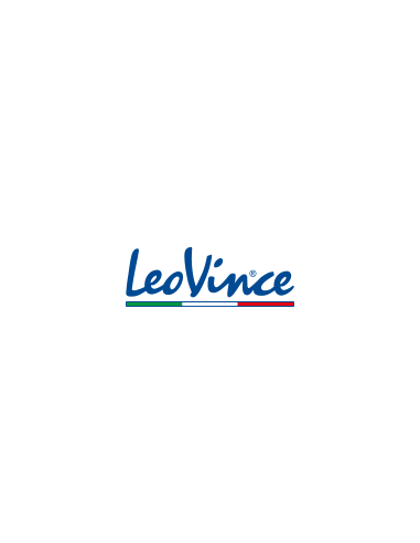 Supresor de Catalizador Leovince  Acero Plata 8094