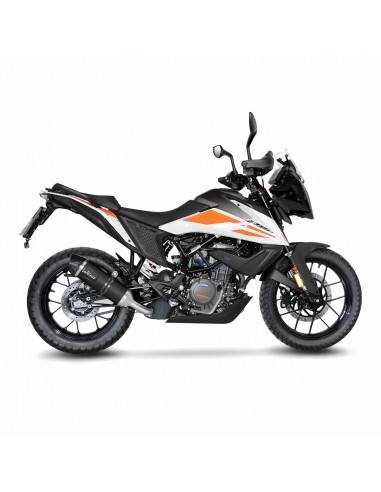 Escape Leovince Lv One Evo Black KTM 390 Adventure 2020 - 2021
