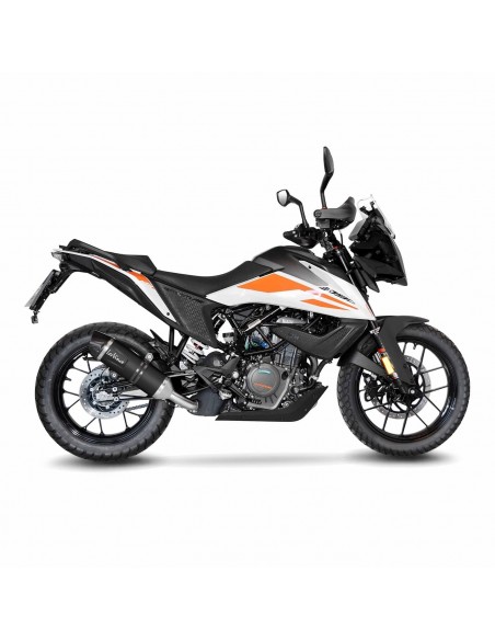 Escapamento Leovince Lv One Evo Preto para KTM 390 Adventure (2020 - 2024)