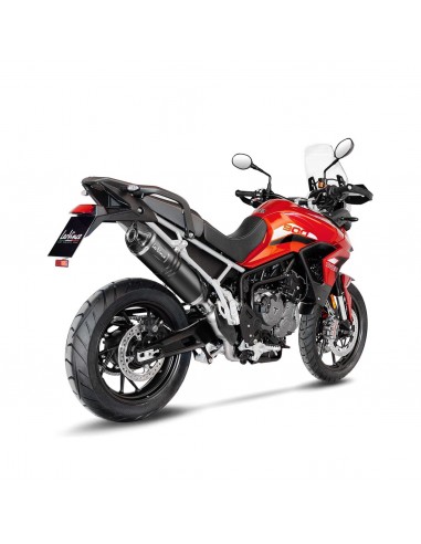 Escape Leovince Lv One Evo Black Triumph Tiger 900 GT / Rally / Pro (2020 - 2021)