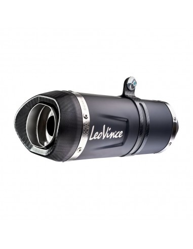 Escape Leovince Lv One Evo Black Yamaha Tracer 700 / GT (2020 - 2021)