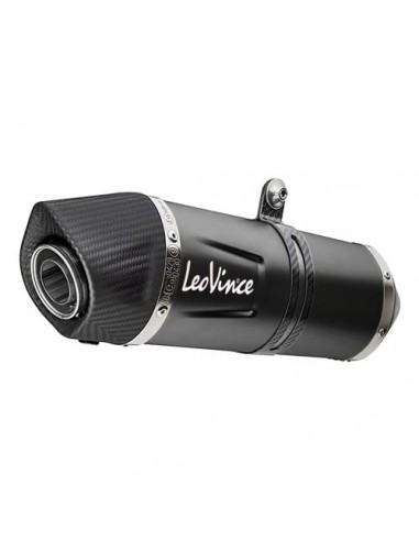 Escape Leovince Lv One Evo Black Yamaha T-Max 530 ABS / DX / SX / T-Max 560 / Tech Max (2017 - 2021)