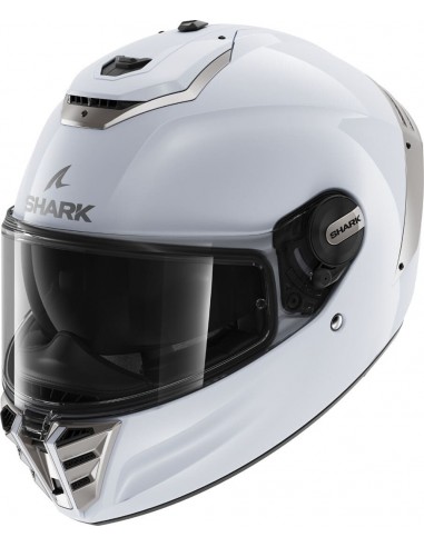 Casco Shark Spartan RS Blank | Blanco y plata