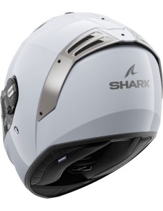 Capacete Shark Spartan RS Blank - Branco e prata 2