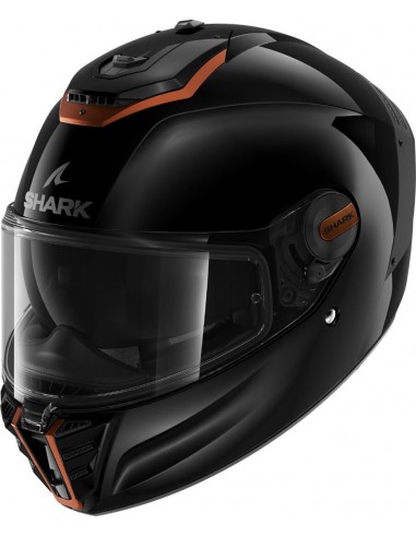 Casco Shark Spartan RS Blank SP | Negro y bronce