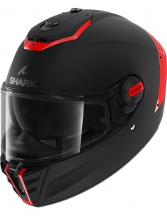 Casco Shark Spartan RS Blank Mat SP | Mate-Negro y naranja